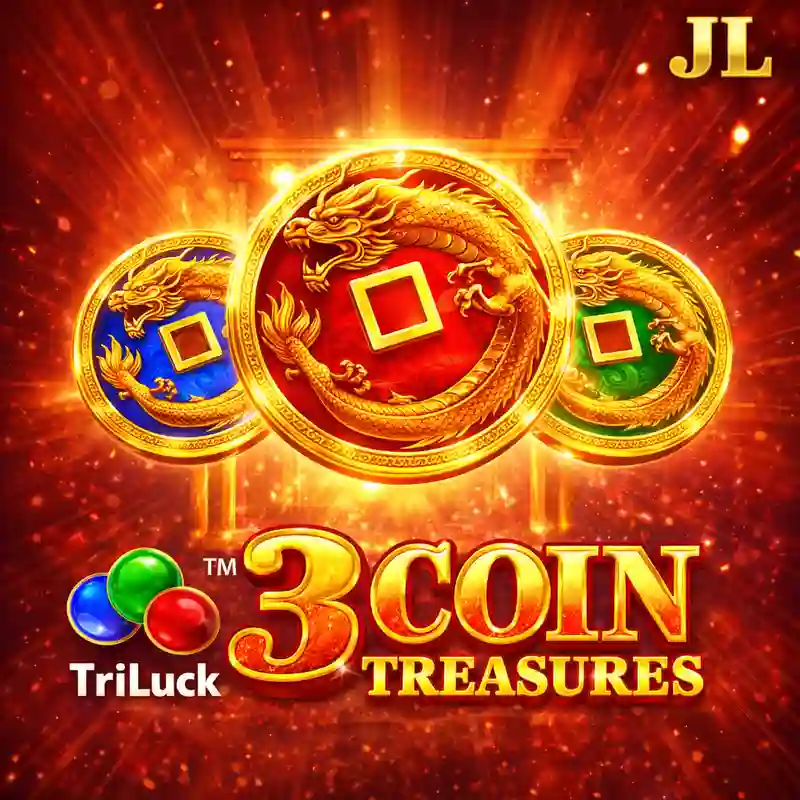 3 Coin Treasures Slot Game sa j3 Casino